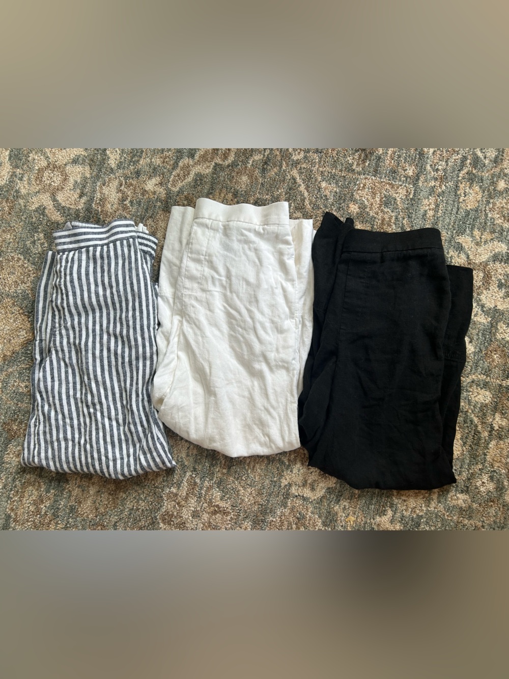 Banana Republic wide leg linen pant bundle